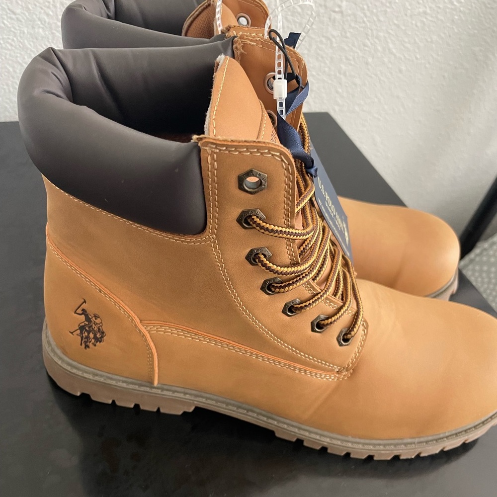 Polo Association tan boots